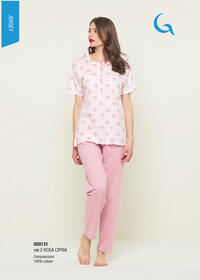 WOMEN'S PAJAMAS S/M U50131 Tellini S.r.l. Wholesale Clothing